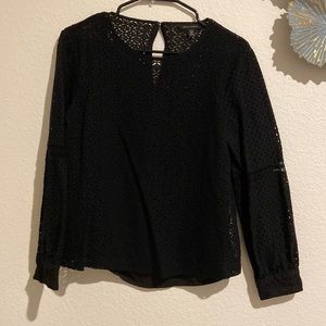 Banana Republic lace women with attached spaghetti tank inside top size M/P